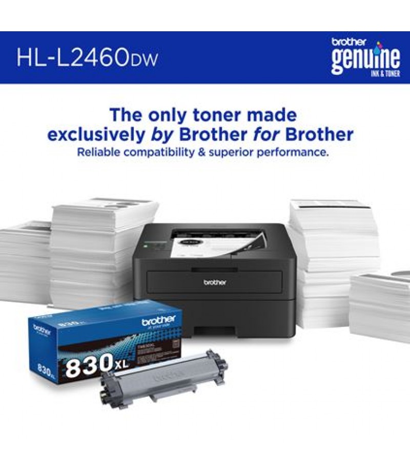 Brother Wireless HL-L2460DW Compact Monochrome Laser Printer