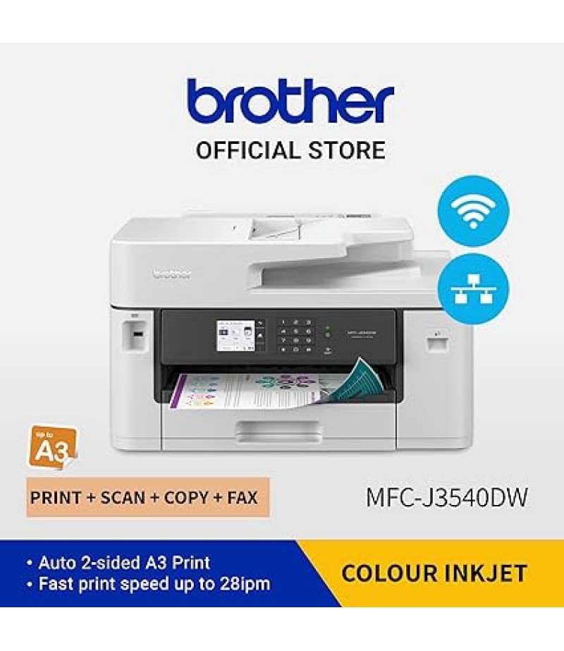 Brother Wireless All in One Printer, MFC-J3540DW