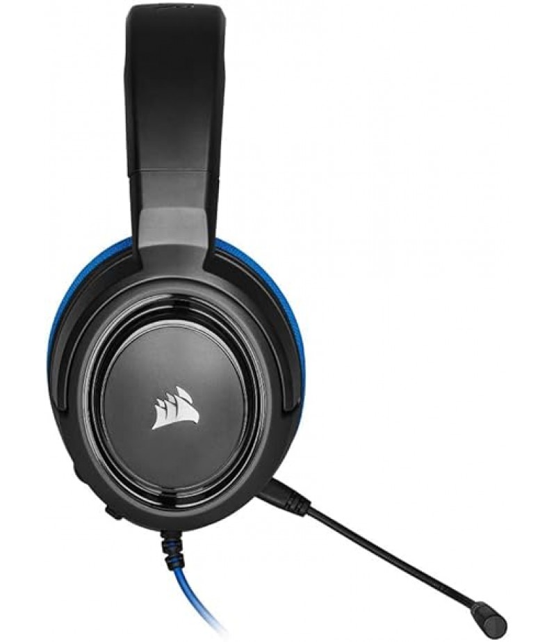 Corsair Hs35 Stereo Gaming Headset, Blue | CA-9011196-NA