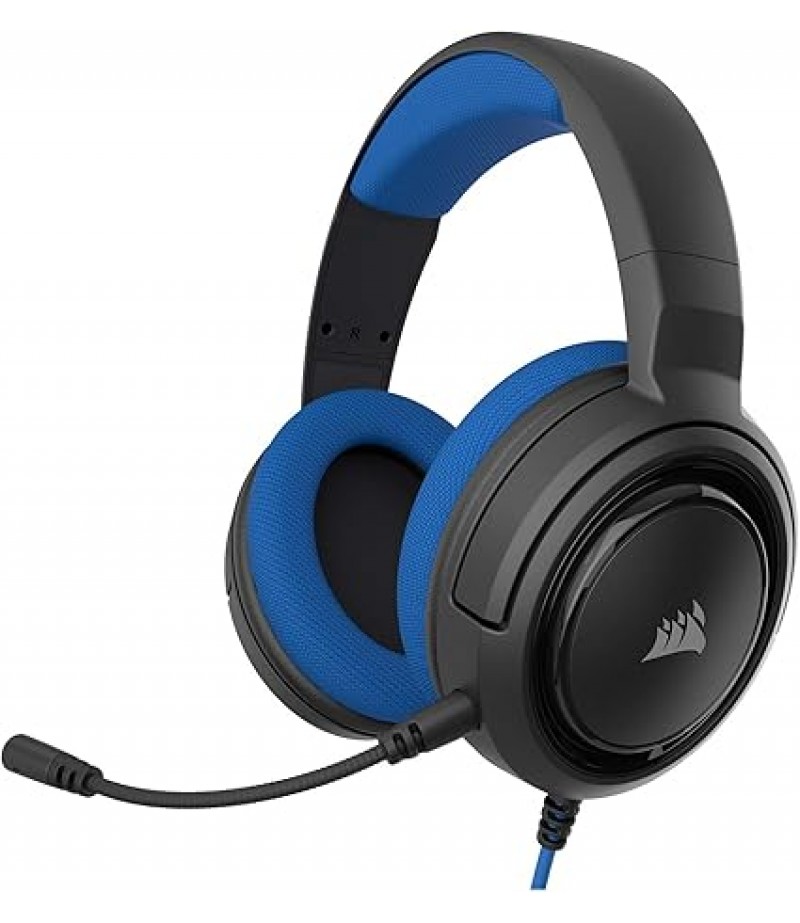 Corsair Hs35 Stereo Gaming Headset, Blue | CA-9011196-NA