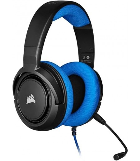 Corsair Hs35 Stereo Gaming Headset, Blue | CA-9011196-NA