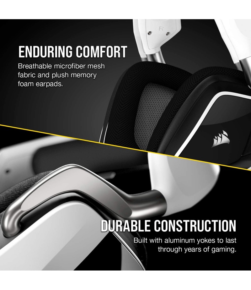 Corsair CA-9011202-NA Headset Void ELITE Wireless White (Electronic Games) | CA-9011202-NA