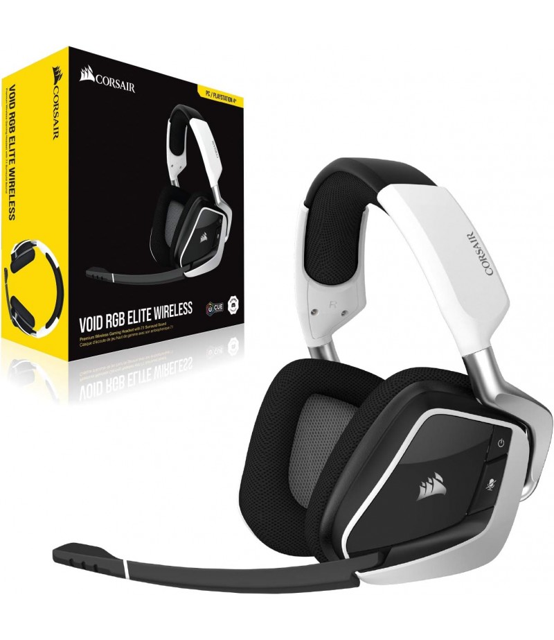 Corsair CA-9011202-NA Headset Void ELITE Wireless White (Electronic Games) | CA-9011202-NA