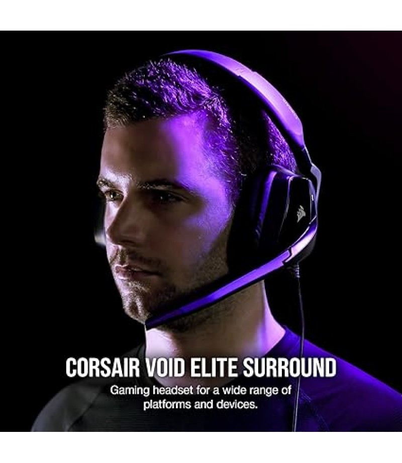 CORSAIR Headset HS Void Elite Surround RGB Carbon | CA-9011205-NA