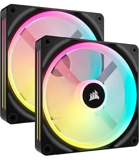 CORSAIR QX RGB Series, iCUE LINK QX140 RGB, 140mm Magnetic Dome RGB Fan | CO-9051004-WW