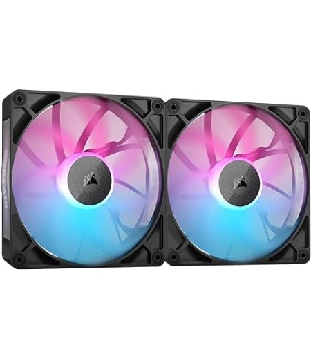 CORSAIR iCUE LINK RX140 RGB 140mm PWM Fan Triple Starter Kit BLACK | CO-9051020-WW