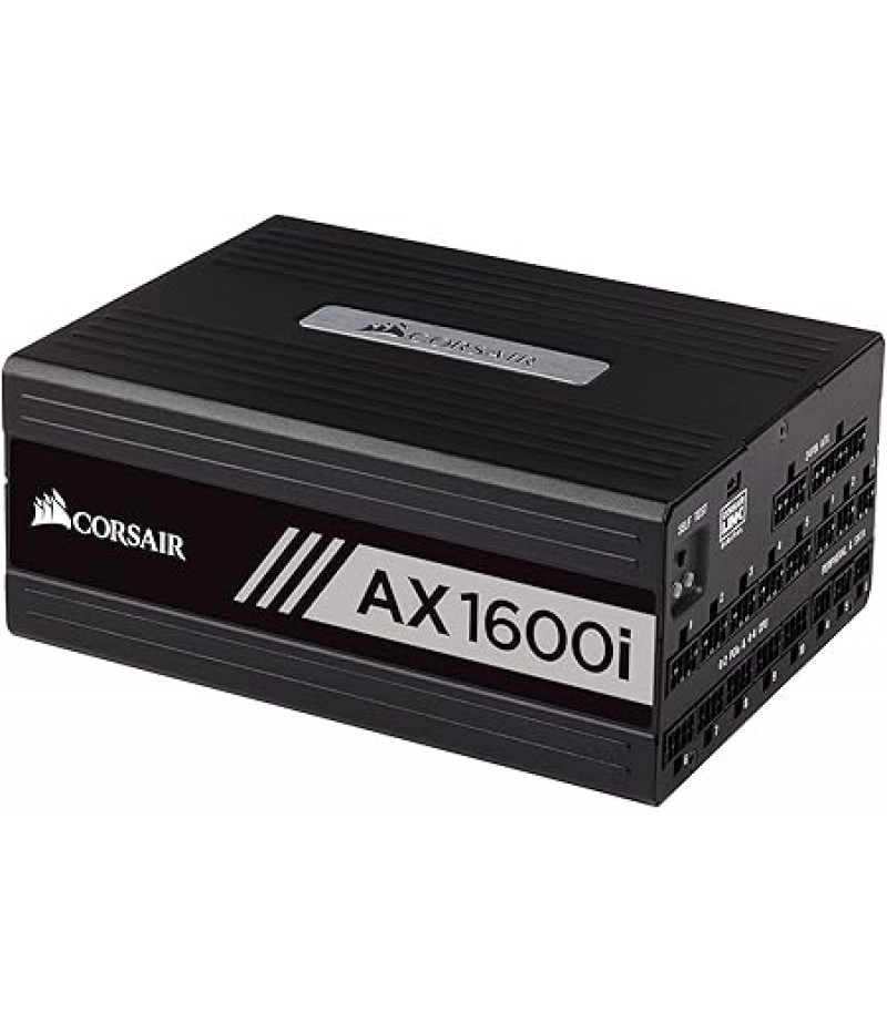 Corsair AXi Series, AX1600i, 1600 Watt, 80+ Titanium Certified, Fully Modular - Digital Power Supply | CP-9020087-UK