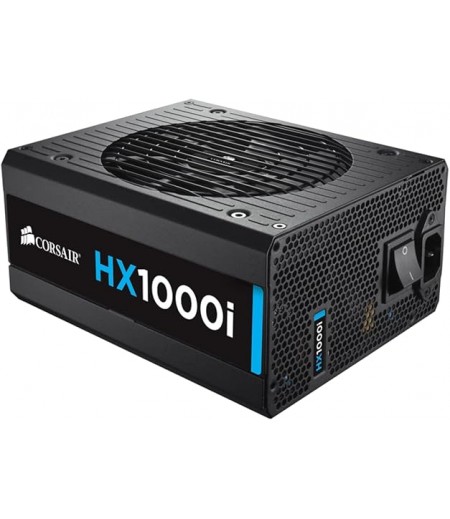 Corsair HX1000i 1000 Watt 80 Plus Platinum Certified PSU High-Performance ATX Power Supply (Black) | CP-9020259-UK