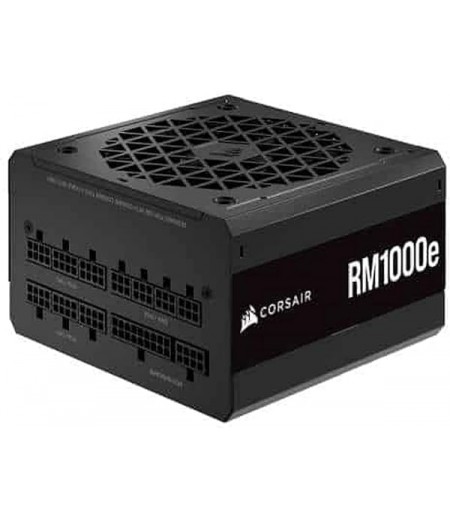 Corsair RM1000e (2023) Fully Modular Low-Noise ATX Power Supply - ATX 3.0 & PCIe 5.0 Compliant - 105°C-Rated Capacitors - 80 PLUS Gold Efficiency - Modern Standby Support - Black | CP-9020264-UK