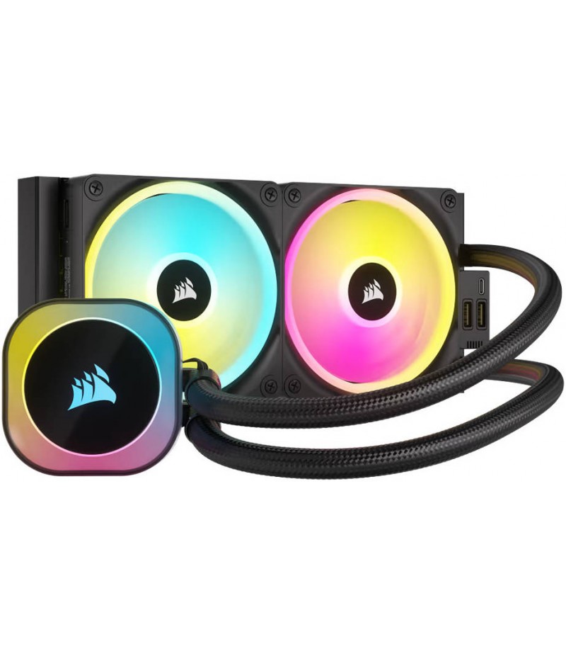 CORSAIR iCUE LINK H100i RGB AIO 240mm Radiator Liquid CPU Cooler | CW-9061001-WW