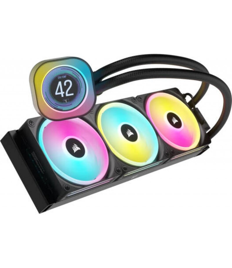 CORSAIR iCUE LINK H150i LCD AIO 360mm Radiator Liquid CPU Cooler | CW-9061008-WW