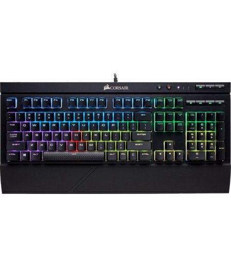 CORSAIR K68 RGB Mechanical Gaming Keyboard, Backlit RGB LED, Cherry MX Red Switch, Dust and Spill Resistant, Full Key (NKRO) with 100% Anti-Ghosting, Black | CH-9102010-NA