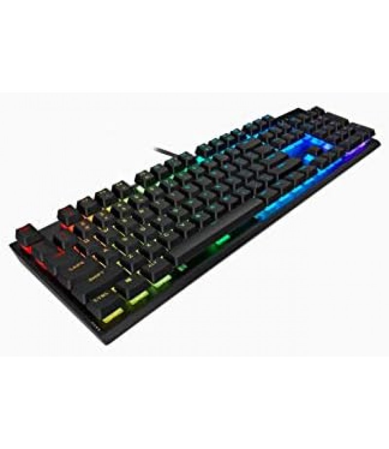 Corsair K60 Rgb Pro Mechanical Gaming Keyboard Cherry Keyswitches Durable Aluminum Frame Customisable Per Key Backlighting, Black | CH-910D019-NA