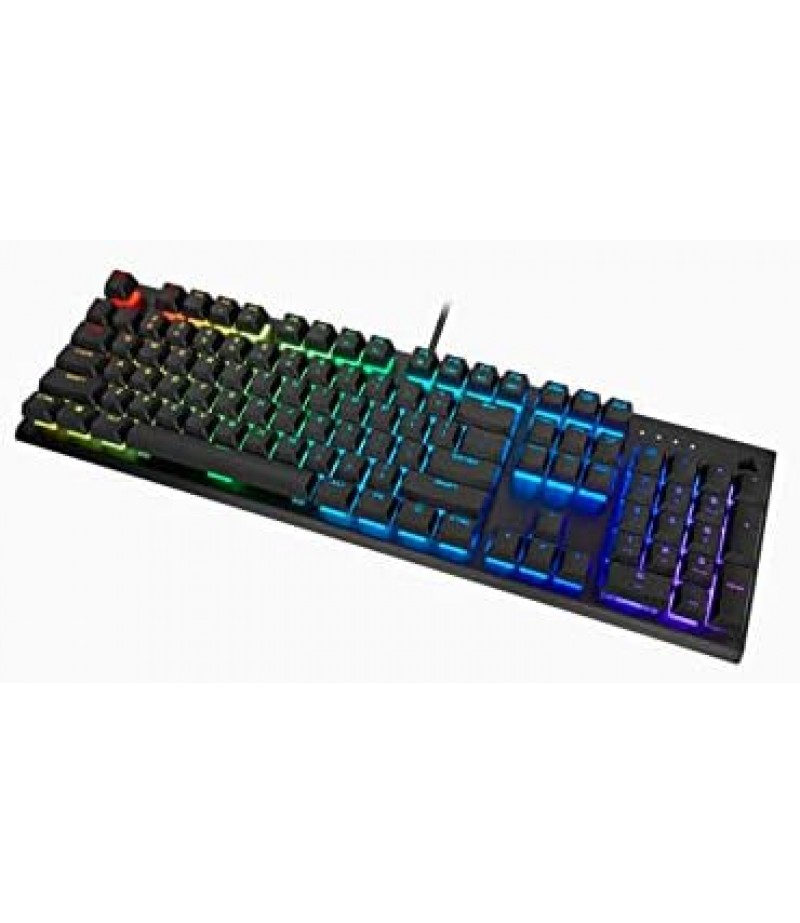 Corsair K60 Rgb Pro Mechanical Gaming Keyboard Cherry Keyswitches Durable Aluminum Frame Customisable Per Key Backlighting, Black | CH-910D019-NA