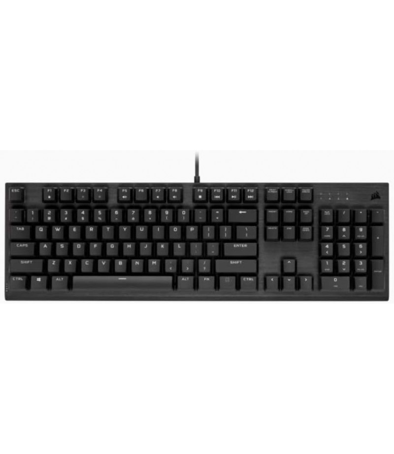 Corsair K60 Rgb Pro Mechanical Gaming Keyboard Cherry Keyswitches Durable Aluminum Frame Customisable Per Key Backlighting, Black | CH-910D019-NA