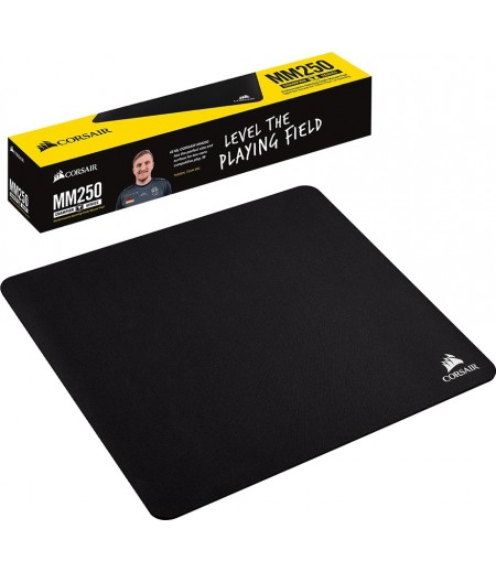 Corsair MM250 Champion Series Cloth Mouse Pad, X-Large 450 x 400 x 5 mm (Black) | CH-9412560-WW