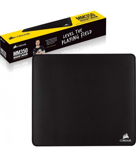 Corsair MM350 Champion Series Anti-Fray Cloth Gaming Mouse Pad – X-Large 450 x 400 x 5 mm (Black) | CH-9413560-WW