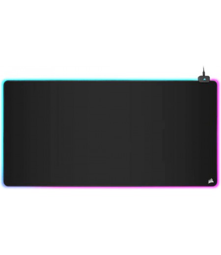 Corsair MM700 RGB Extended 3XL Cloth Gaming Mouse Pad/Desk Mat Two USB Ports - Black | CH-9417080-WW