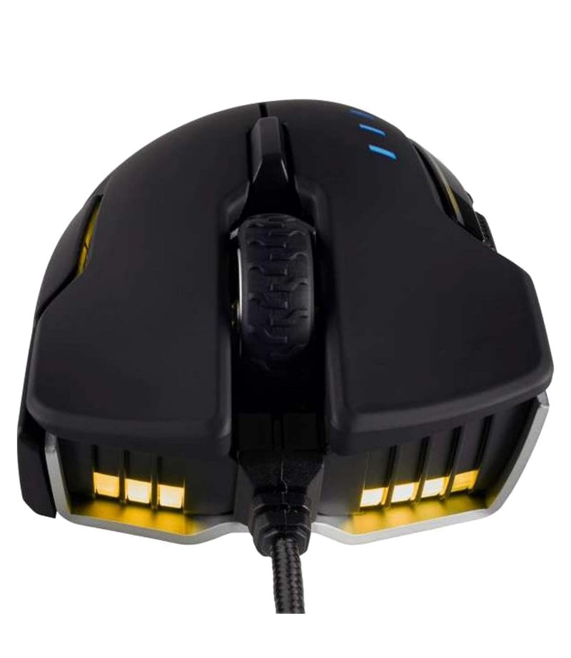 Corsair CH-9302011-NA GLAIVE RGB Gaming Mouse, Backlit LED, 16000 DPI, Optical, Black