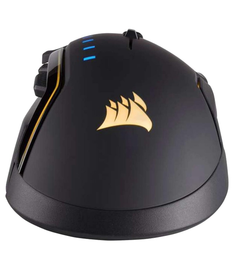 Corsair CH-9302011-NA GLAIVE RGB Gaming Mouse, Backlit LED, 16000 DPI, Optical, Black