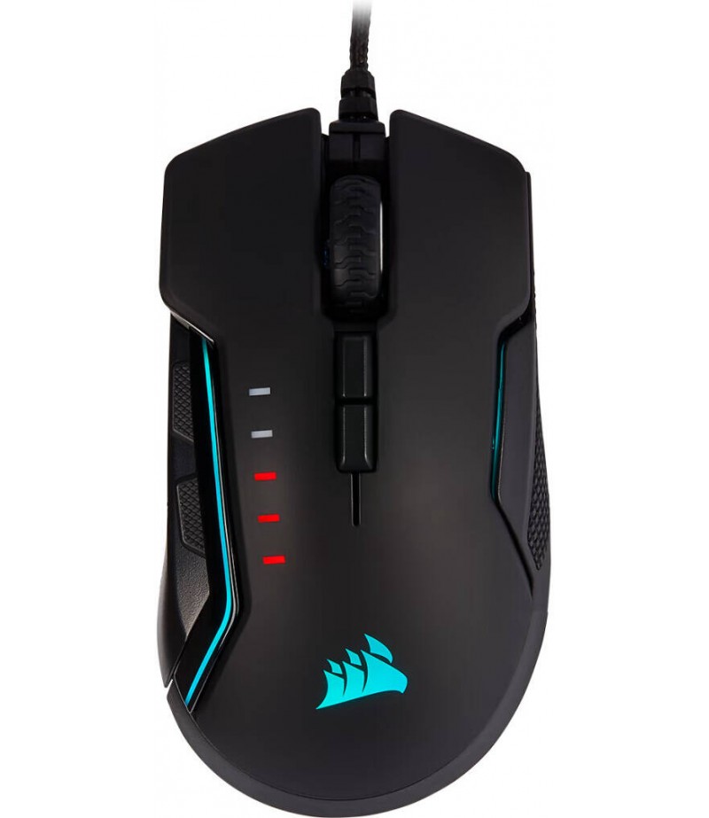 Corsair GLAIVE RGB PRO Wired Gaming Mouse, Aluminum | CH-9302311-NA