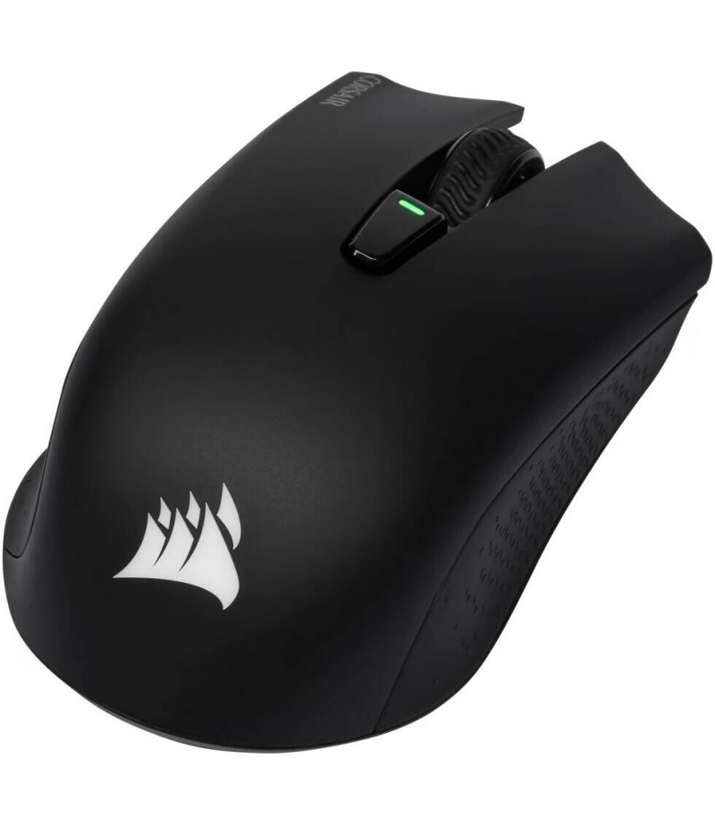 Corsair HARPOON RGB Wireless Gaming Mouse, PMW3325 Sensor, 10000 DPI, Slipstream Wireless Technology, Omron Button Type, 1.8m Tangle Free Rubber, Black | CH-9311011-NA