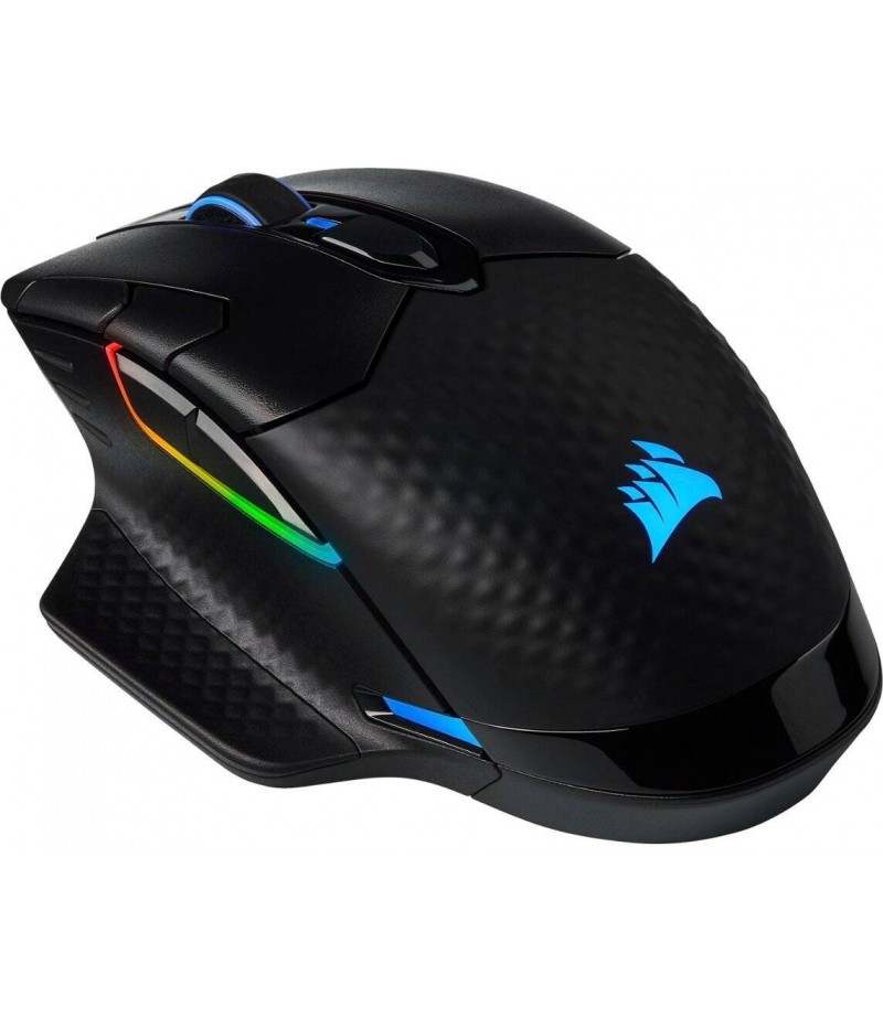 Corsair Dark Core RGB Pro SE Gaming Mouse 1.8m Braided Fiber Cable, Black | CH-9315511-EU