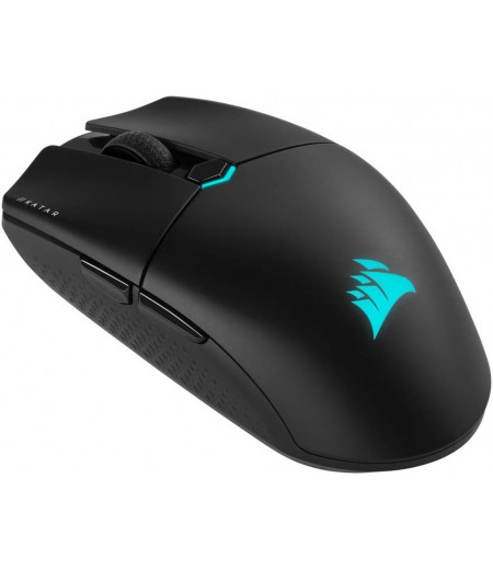 Corsair Katar Elite Wireless Gaming Mouse, MARKSMAN 26K Sensor Type, Up to 26000 DPI, 50G Acceleration, 650 IPS Tracking Speed, Slipstream 2.4Ghz Dongle, 1.8m Cable Length, Black | CH-931C111-EU