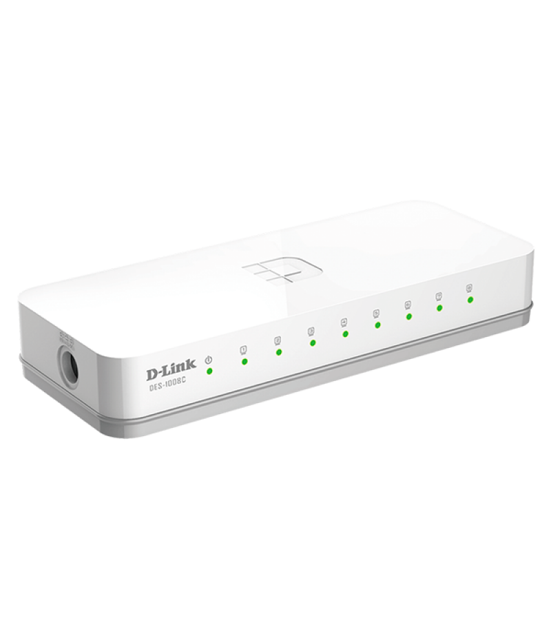 D-LINK SWITCH DLINK 8 PORT DES-1008A/C