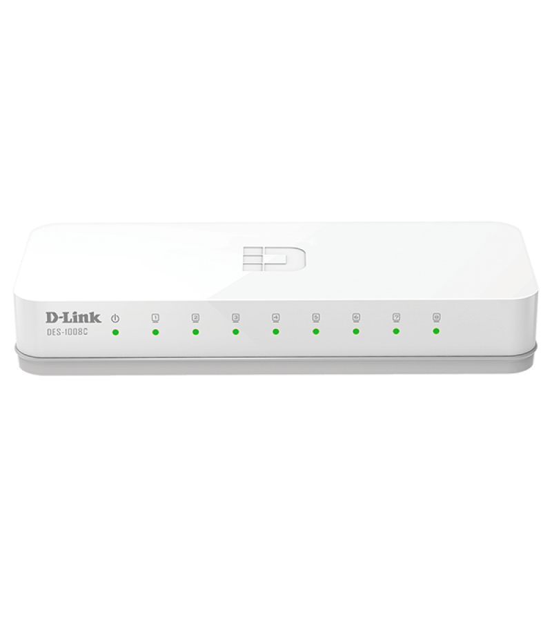 D-LINK SWITCH DLINK 8 PORT DES-1008A/C