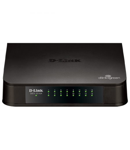 DLINK, SWITCH DLINK 16 PORT DES| 1016A