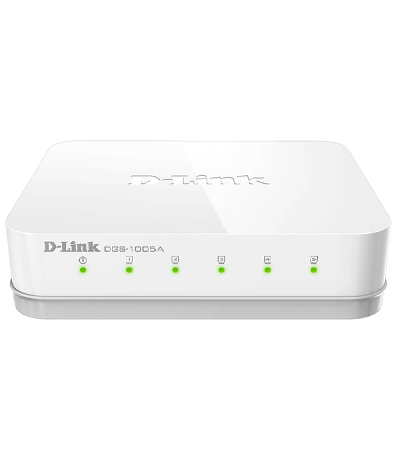 DLink SWITCH DLINK 5 PORT GIGABIT DGS-1005A