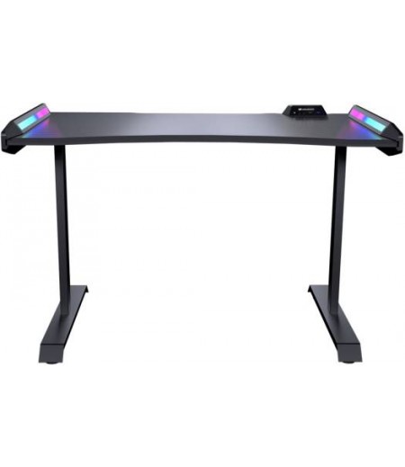 Cougar Mars 120 Gaming Desk, USB 3.0 (1), USB 2.0 (1), 3.5mm Audio Jack (2) RGB Button - Black | 3M1201WB.0001