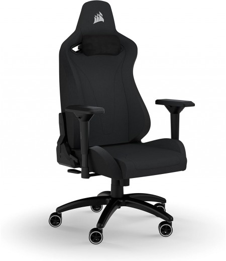 CORSAIR TC200 Fabric Gaming Chair - Standard Fit, Light Grey | CF-9010048-WW