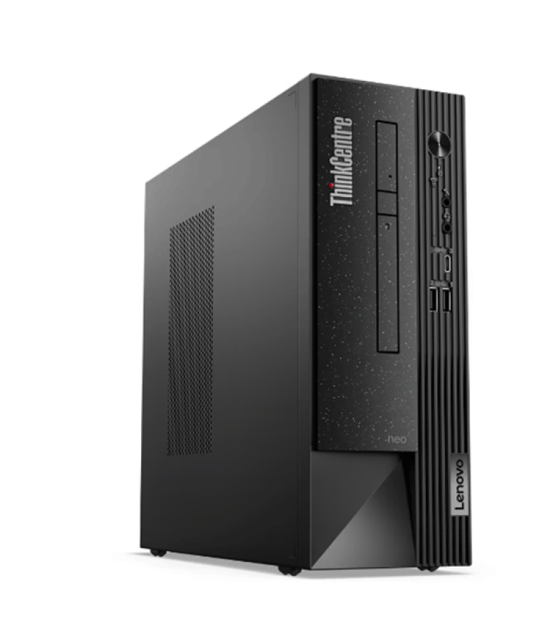 LENOVO ThinkCentre neo 50s Intel Core i5-12400 Processor, 8GB RAM, 256GB SSD, DVD±RW, DOS, English Arabic Keyboard