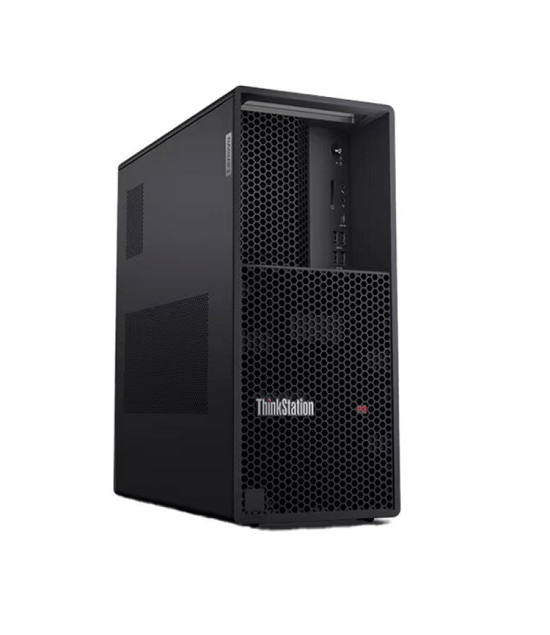 Lenovo Workstation ThinkStation P3 Tower Intel Core i7 13700K Processor, 16GB RAM, 512GB SSD, Windows 11 Pro