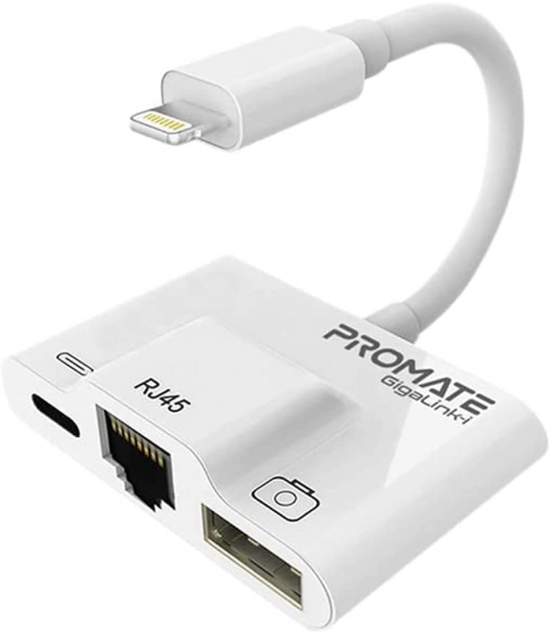 Promate GIGALINK 3 In 1 Lightning Hub