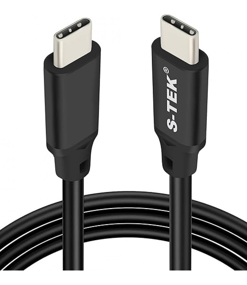 S-TEK [5M/16Ft] USB C to USB C Cable 100W (20 Gbps)