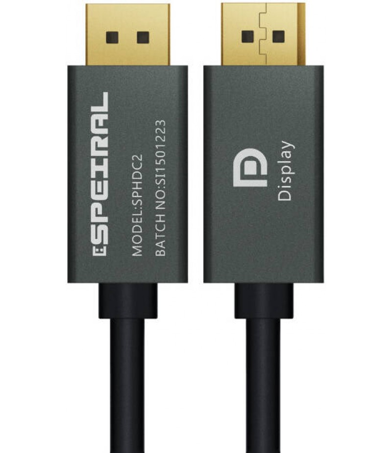 Speiral DP TO HDMI 4K CABLE 2 MTR SPDHC2