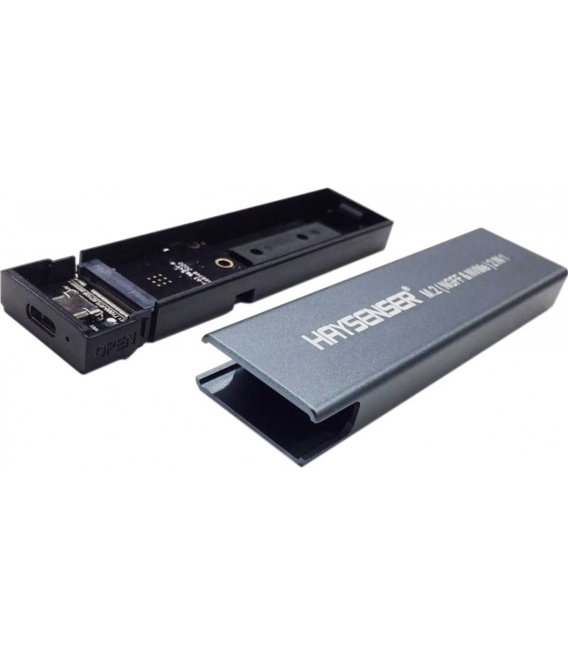 Haysenser M.2 Nvme & M.2 NGFF, M.2 SSD to USB3.1 Enclosure