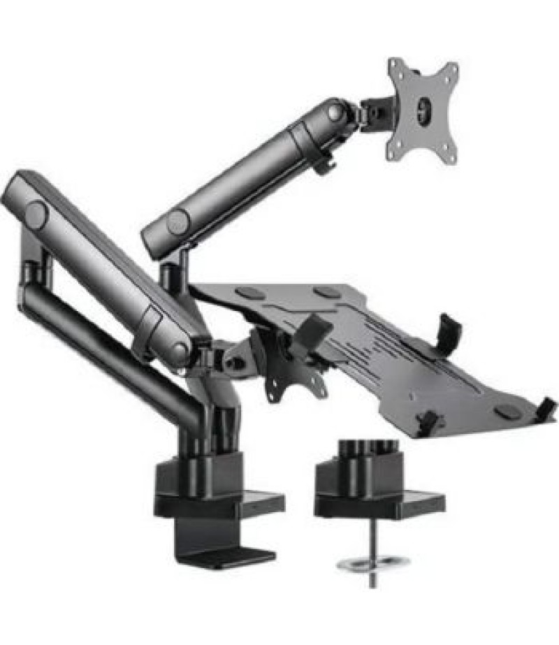 SKILL TECH SH20 C024ML  Counter Balance Monitor Desk Mount, 17″-32″ Fit Screen Size