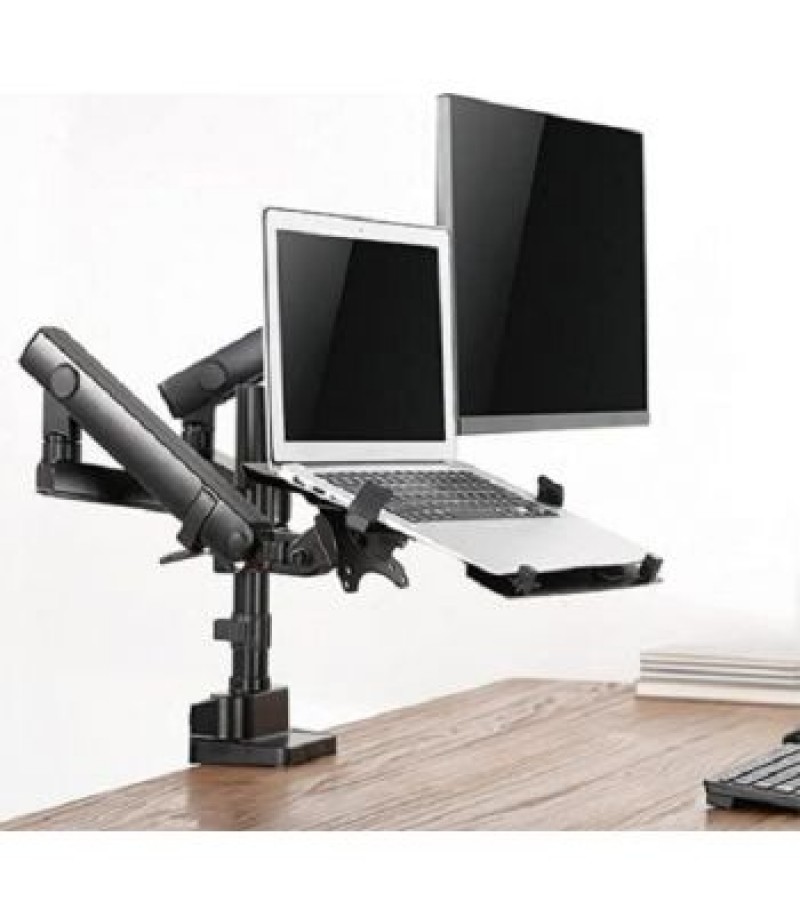 SKILL TECH SH20 C024ML  Counter Balance Monitor Desk Mount, 17″-32″ Fit Screen Size