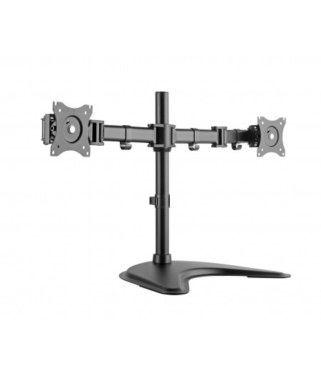 SKILL TECH SH070 T024 Dual-Monitor Steel Articulating Monitor Mount