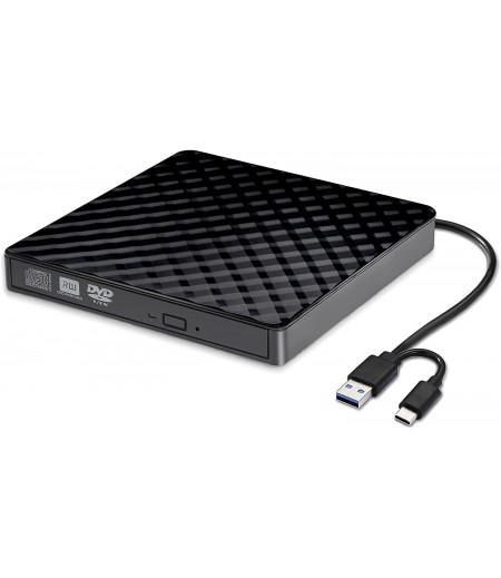 HAYSENSER PORTABLE USB3.0 EXTERNAL DVDRW DRIVE