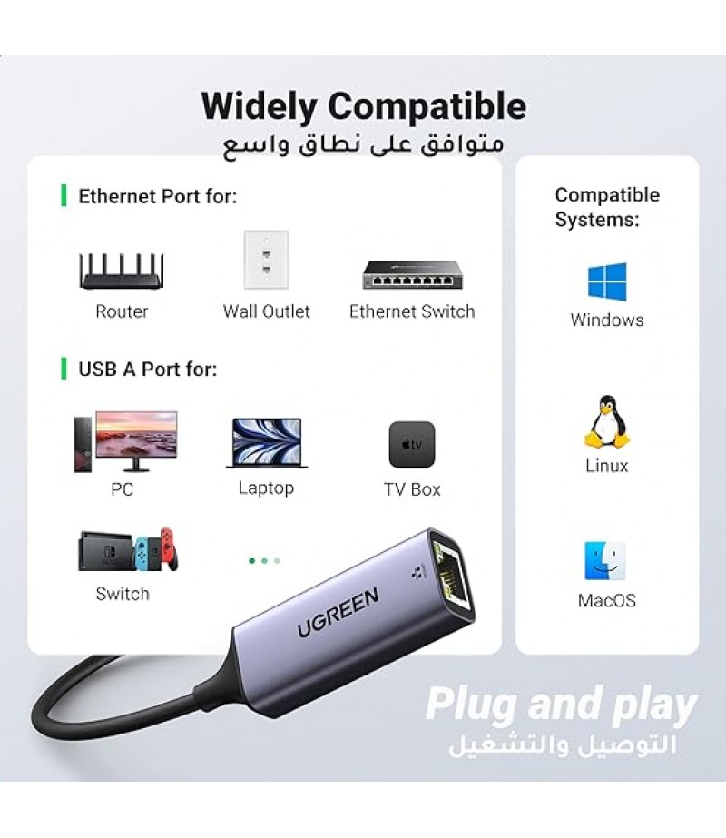 UGREEN USB 3.0 Ethernet Adapter 