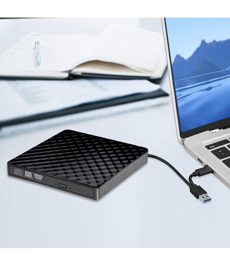 HAYSENSER PORTABLE USB3.0 EXTERNAL DVDRW DRIVE