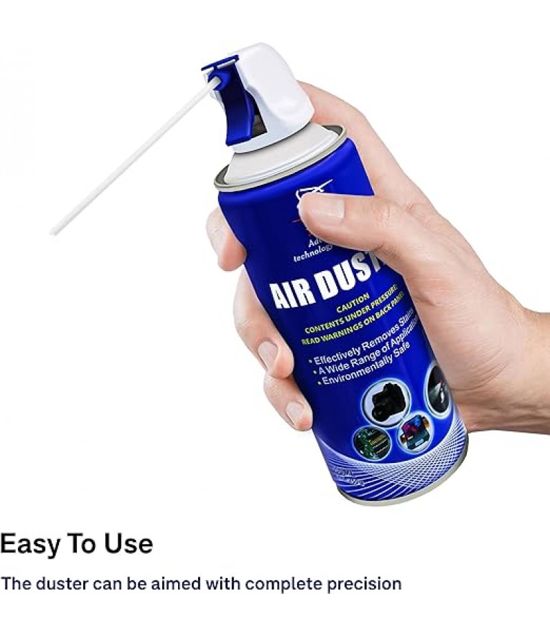 S-TEK AIR DUSTER FOR COMPUTER,LAPTOP, KEYBOARDS etc..400 ml ADVANCED CLEANING TECHNOLOGY