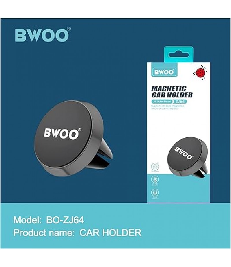 BWOO ZJ64  MAGNETIC HOLDER WITH CABLE CLIP