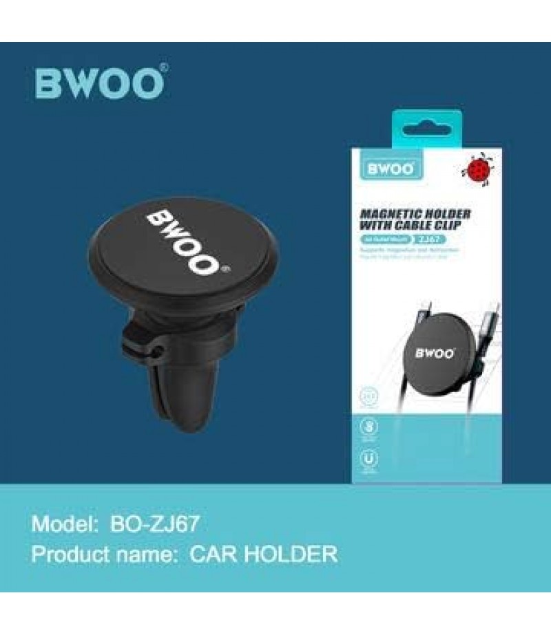 BWOO ZJ67 MAGNETIC HOLDER WITH CABLE CLIP