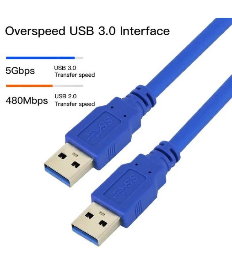 HAYSENSER USB 3.0 TYPE A MALE TO TYPE A MALE CABLE- 3METER